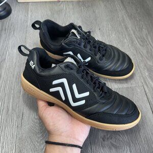 Ida Sports Shoes Womens Sz 7.5 Black White Spirit Indoor Court Club Soccer $ 120